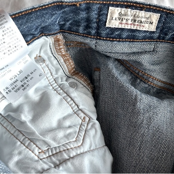 Levi’s ⚡️Classic 501 Skinny Highrise - Picture 5 of 5